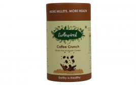 Earthspired Coffee Crunch, Gluten Free Multigrain Cookies  Jar  100 grams